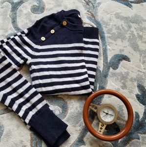 2 for $30! J.Crew nautical striped sweater, XS
